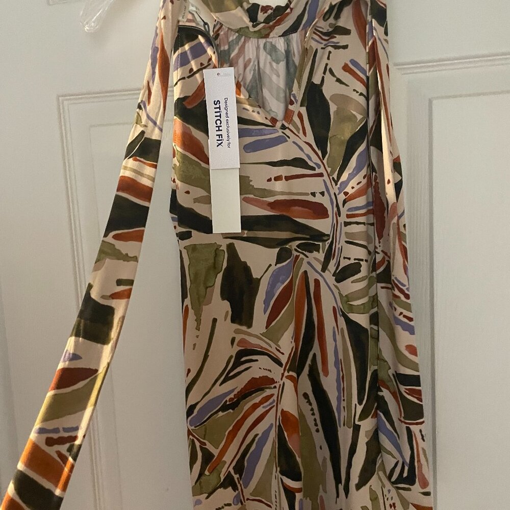 Nine Britton muti-colored mid-mini dress